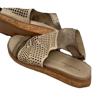 Naked Feet Aries Ankle Strap Comfortable Cushion Sandals Shoes Woman’s 9.5